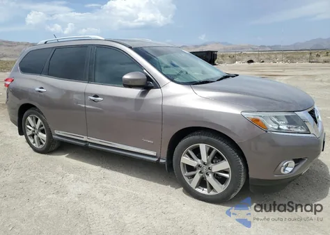 2014 Nissan Pathfinder Sv Hybrid from USA, damaged, VIN 5N1CR2MN6EC657648